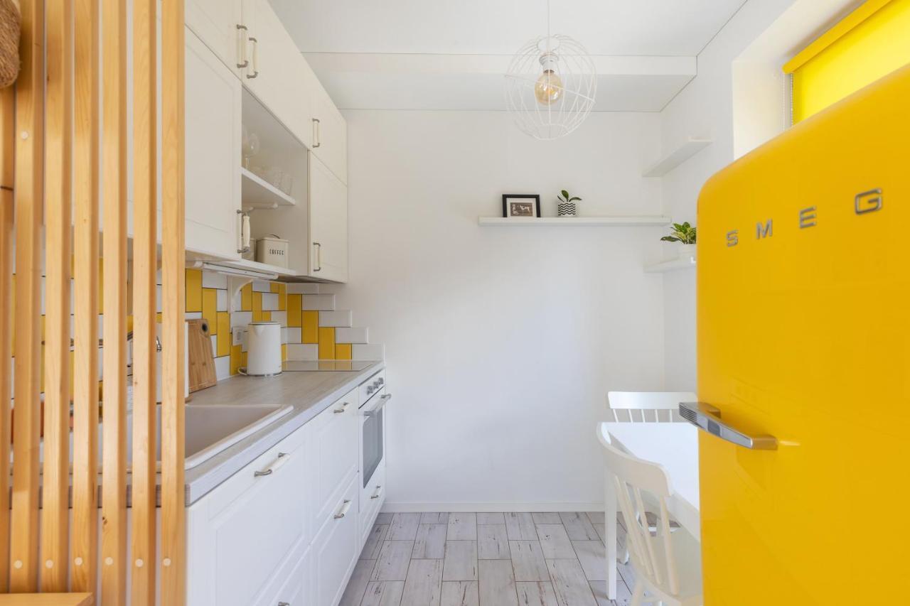 Yellow Studio Paupys Apartment Vilnius Exterior foto