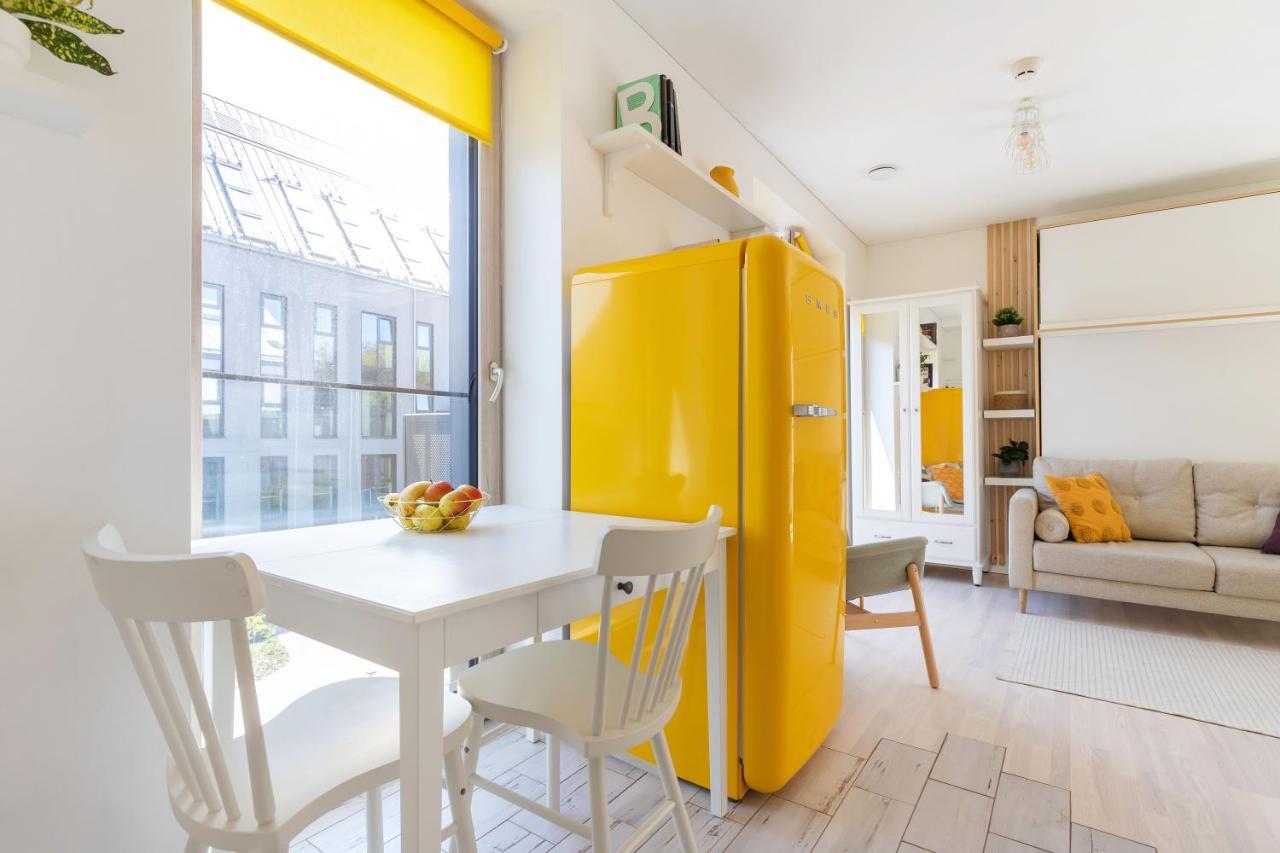 Yellow Studio Paupys Apartment Vilnius Exterior foto