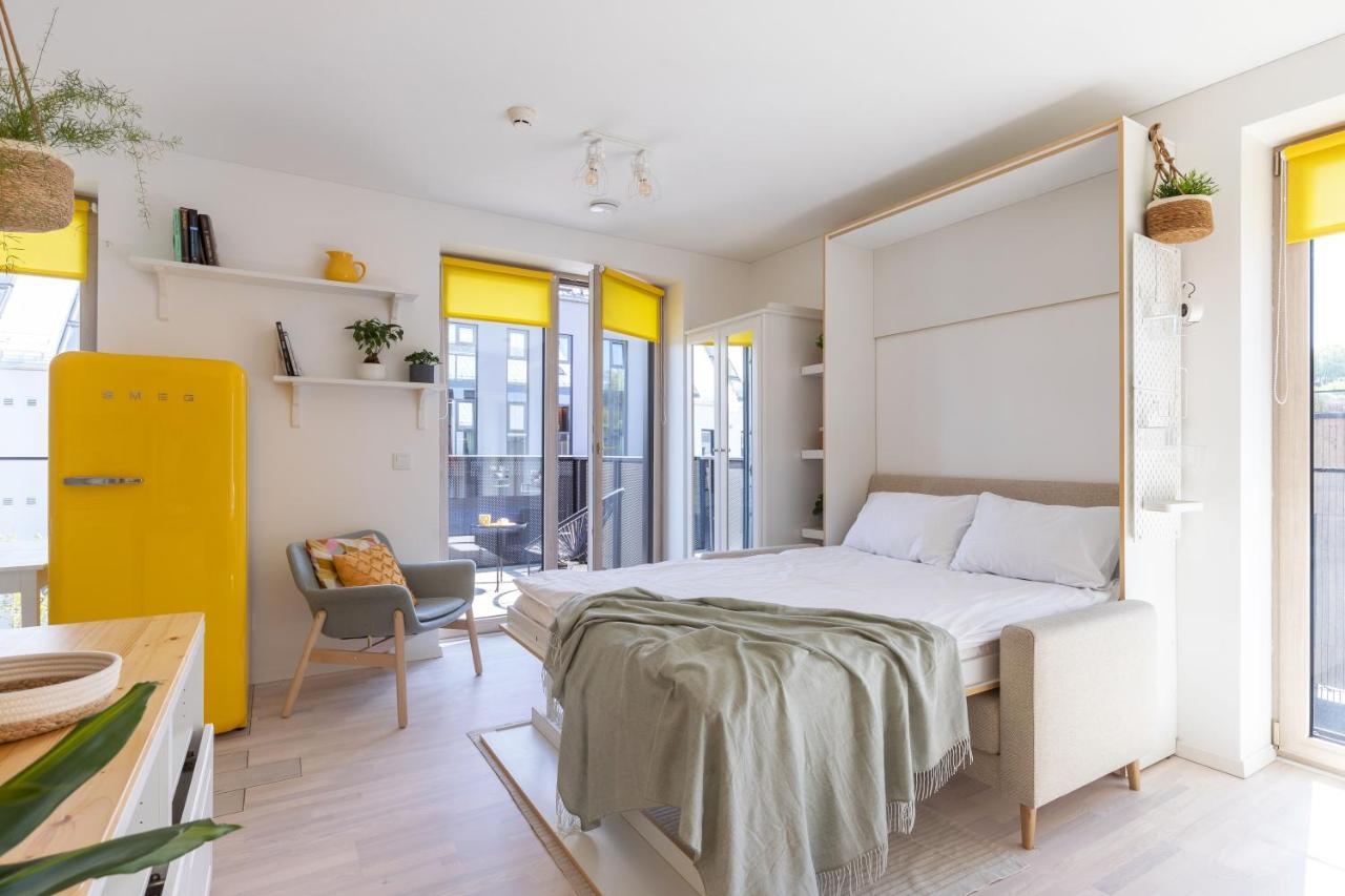 Yellow Studio Paupys Apartment Vilnius Exterior foto