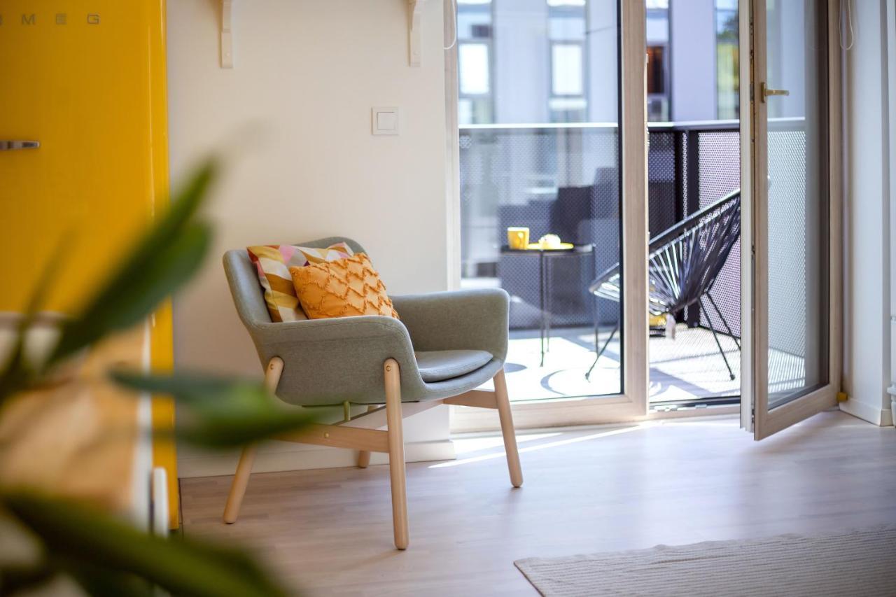 Yellow Studio Paupys Apartment Vilnius Exterior foto