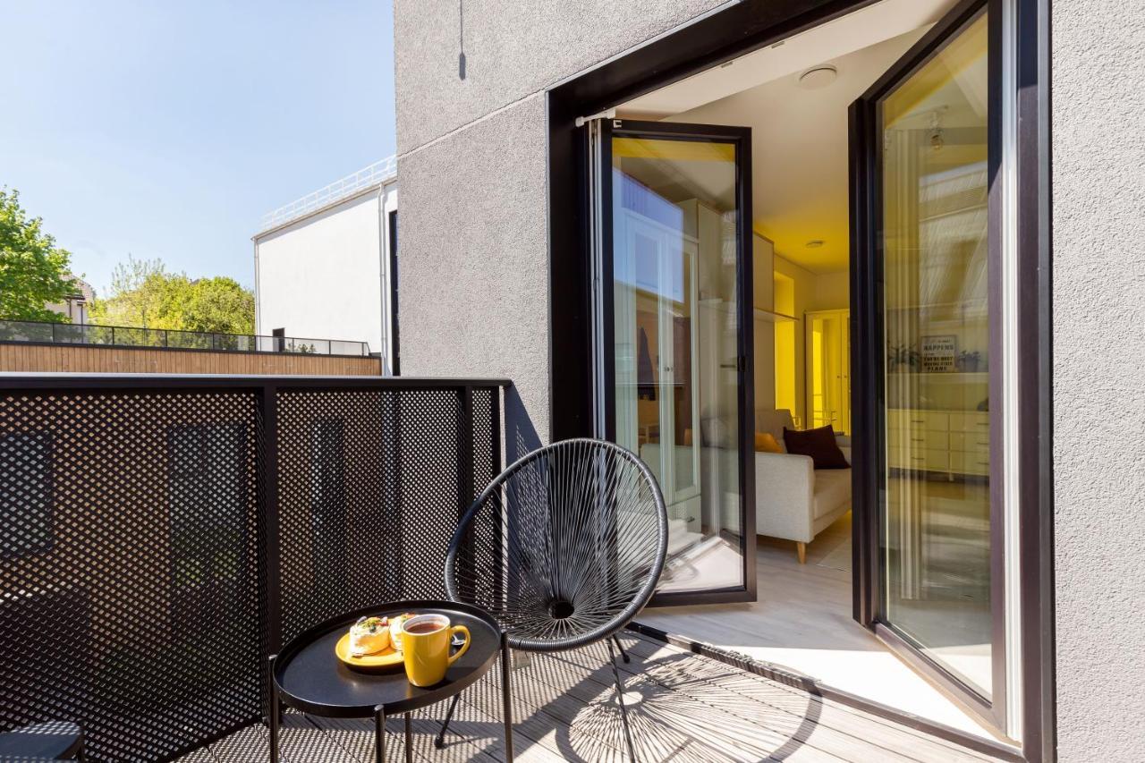 Yellow Studio Paupys Apartment Vilnius Exterior foto