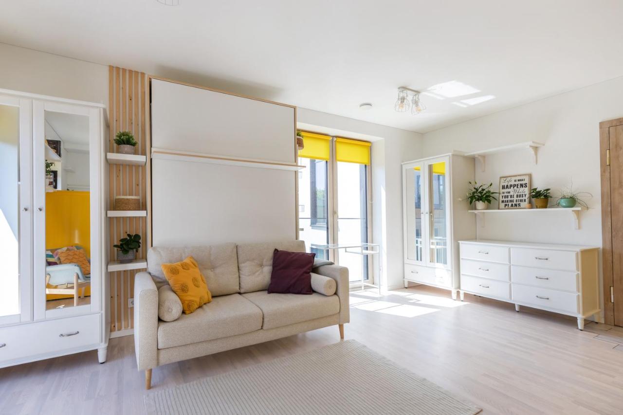 Yellow Studio Paupys Apartment Vilnius Exterior foto